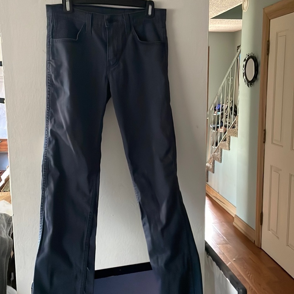 Levis Gray Straight Leg Denim Jeans